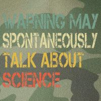 Retro Funny Scientist Warning May Talk About Science Teacher Legacy Tie Dye Trucker Hat