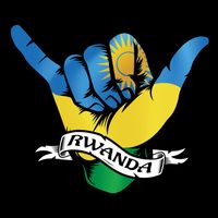 Rwanda Flag Shaka Hand Symbol Bucket Hat