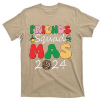 Retro Friendsmas Squad 2024 Christmas Family T-Shirt