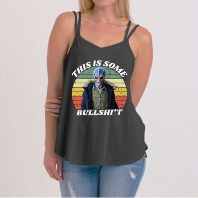 Resident Funny Swearing Alien Science Fiction Women's Strappy Tank