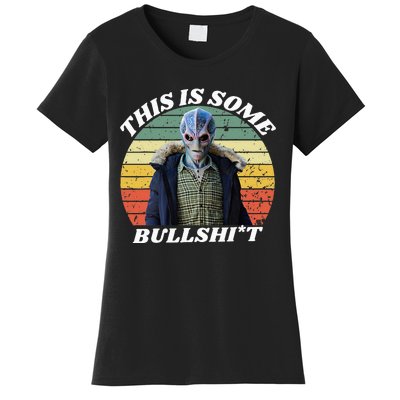 Resident Funny Swearing Alien Science Fiction Women's T-Shirt