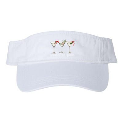 Retro Funny SantaS Little Helper Martini Merry Christmas Visor
