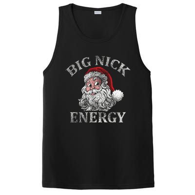 Retro Funny Santa Face Big Nick Energy Xmas Meaningful Gift PosiCharge Competitor Tank