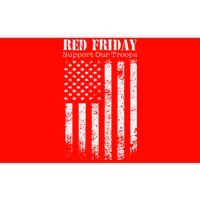 Red Friday Support Our Troops Military Memorial day Bumper Sticker