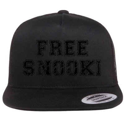Retro Free Snooki Vintage Design Flatbill Hat