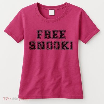 Retro Free Snooki Vintage Design Womens T-Shirt
