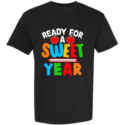 Ready For Sweet Year Back To School Teacher Garment-Dyed Heavyweight T-Shirt