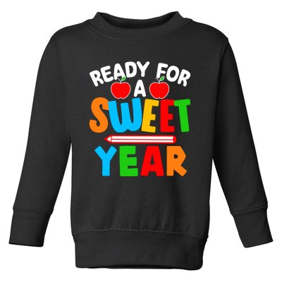 Ready For Sweet Year Back To School Teacher Toddler Sweatshirt