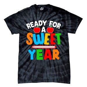 Ready For Sweet Year Back To School Teacher Tie-Dye T-Shirt