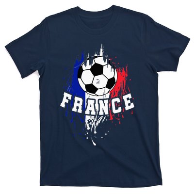 retro France Soccer French Football Futbol T-Shirt