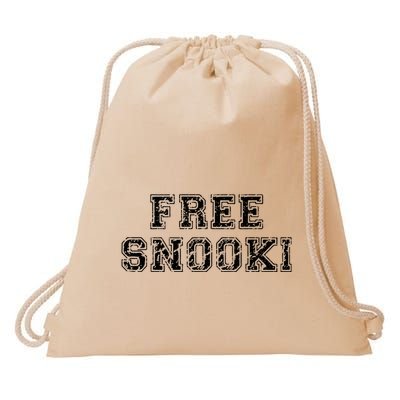 Retro Free Snooki Drawstring Bag