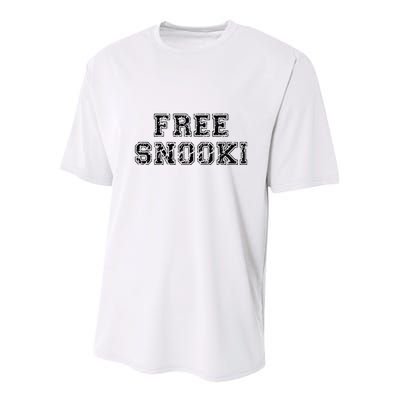Retro Free Snooki Youth Performance Sprint T-Shirt