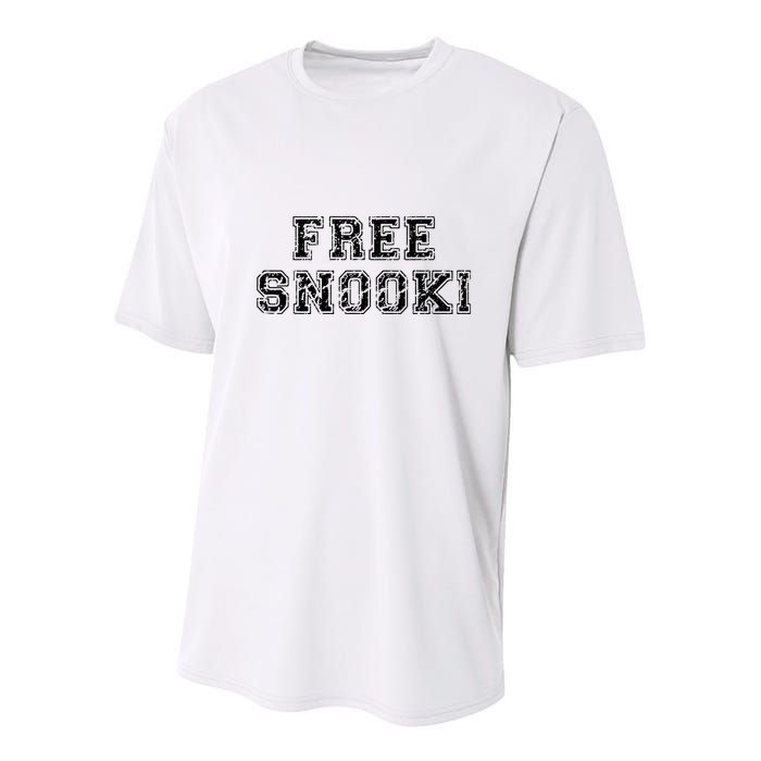 Retro Free Snooki Youth Performance Sprint T-Shirt