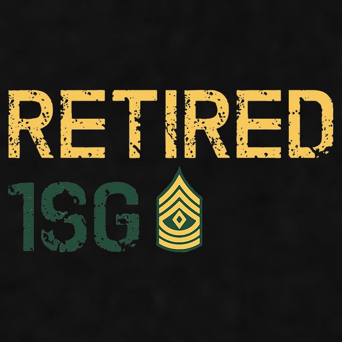 Retired First Sergeant (1SG) Ladies PosiCharge Tri-Blend Wicking Tank