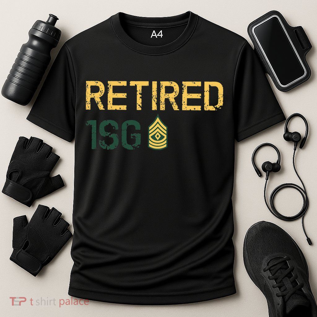 Retired First Sergeant (1SG) Performance Shirt