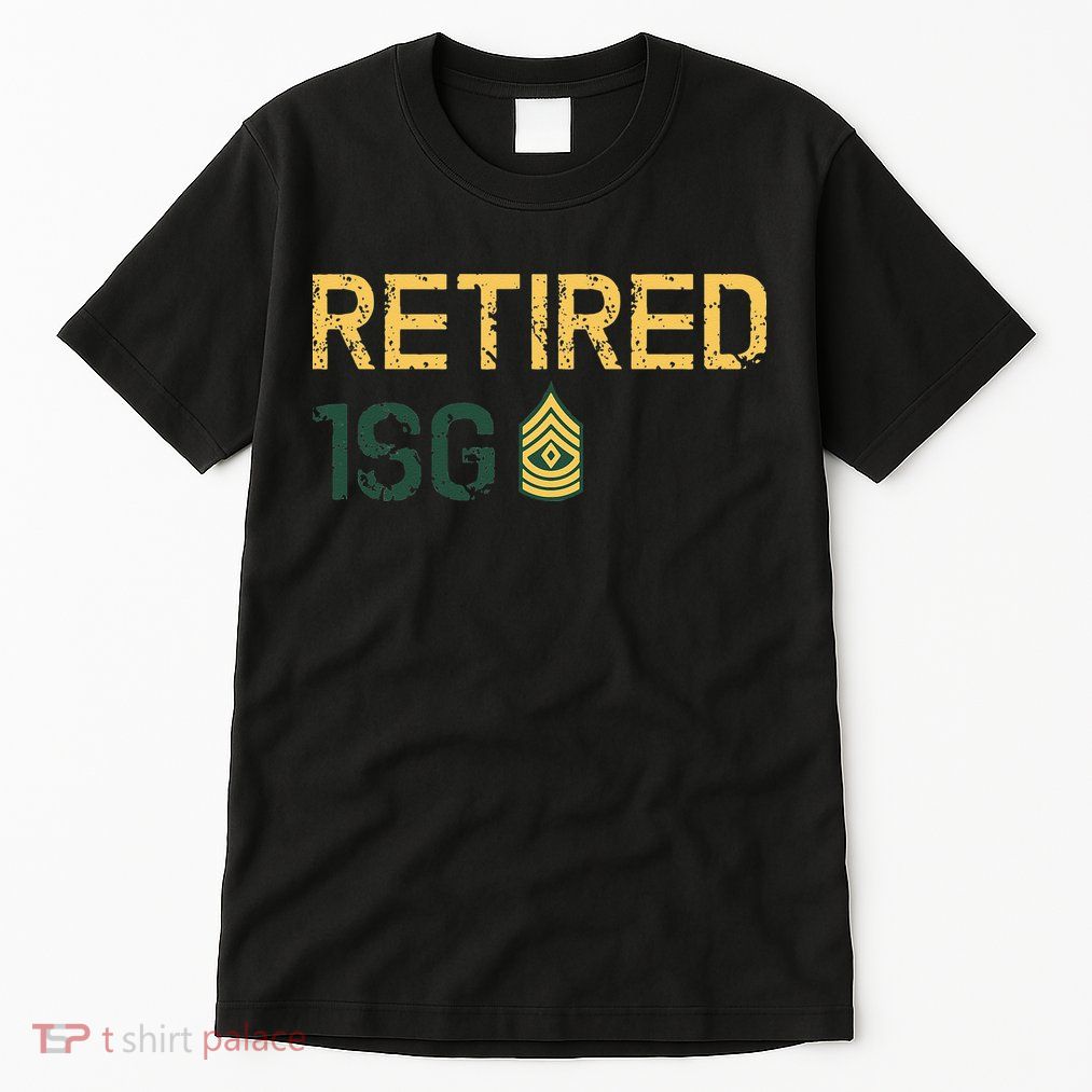Retired First Sergeant (1SG) Tall T-Shirt