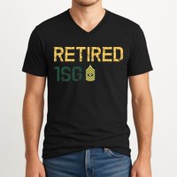 Retired First Sergeant (1SG) V-Neck T-Shirt