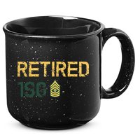 Retired First Sergeant (1SG) 15oz Campfire Ceramic Mug