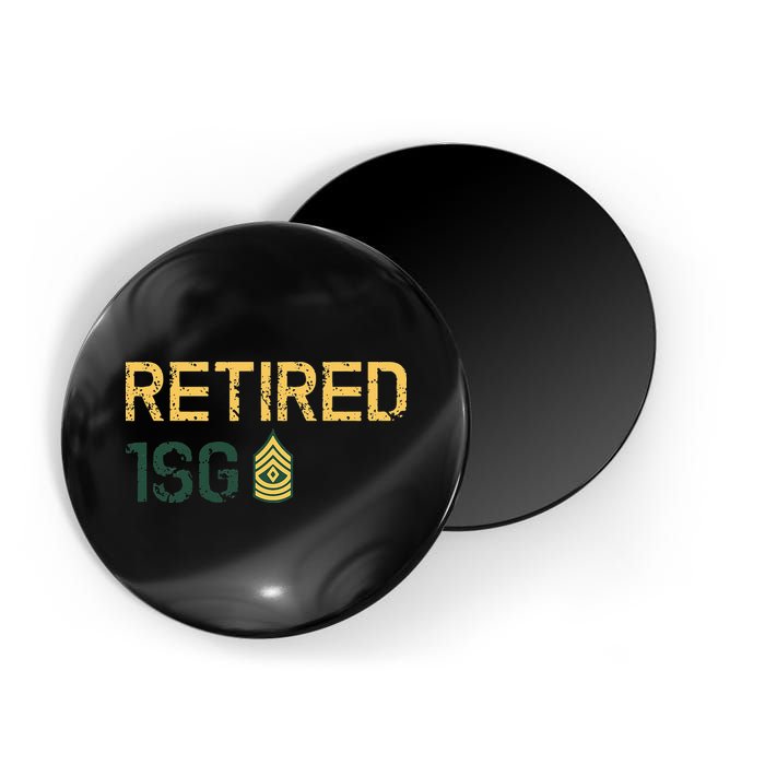 Retired First Sergeant (1SG) Magnet