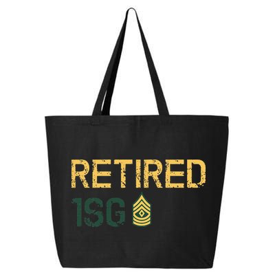 Retired First Sergeant (1SG) 25L Jumbo Tote