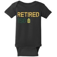 Retired First Sergeant (1SG) Baby Bodysuit
