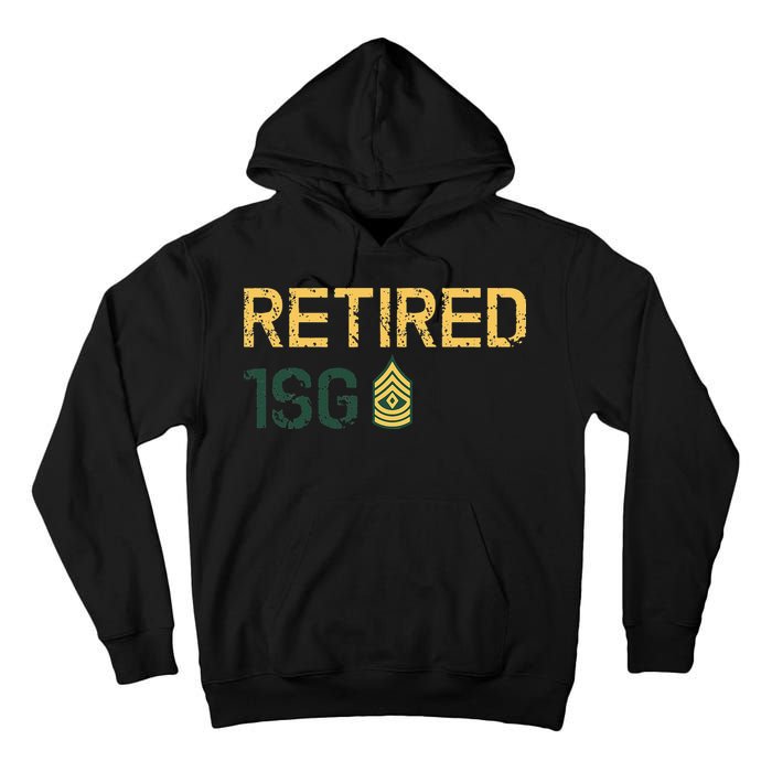 Retired First Sergeant (1SG) Tall Hoodie