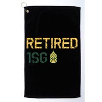 Retired First Sergeant (1SG) Golf Towel