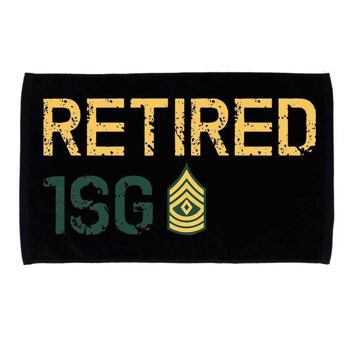 Retired First Sergeant (1SG) Microfiber Hand Towel