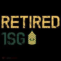Retired First Sergeant (1SG) Women's V-Neck T-Shirt