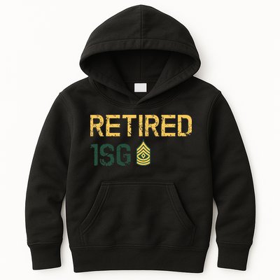 Retired First Sergeant (1SG) Kids Hoodie