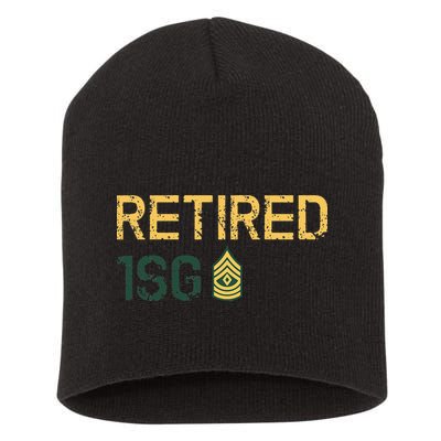 Retired First Sergeant (1SG) Short Acrylic Beanie