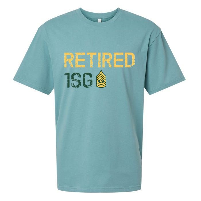 Retired First Sergeant (1SG) Sueded Cloud Jersey T-Shirt