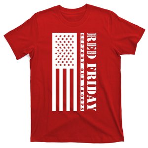 RED Friday Support Our Troops Remember Everyone Deployed T-Shirt