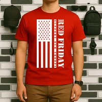 RED Friday Support Our Troops Remember Everyone Deployed T-Shirt