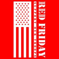 RED Friday Support Our Troops Remember Everyone Deployed T-Shirt