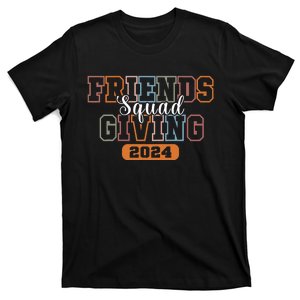 Retro Friendsgiving Squad 2024 Thanksgiving Friendsgiving T-Shirt