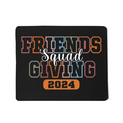 Retro Friendsgiving Squad 2024 Thanksgiving Friendsgiving Mousepad