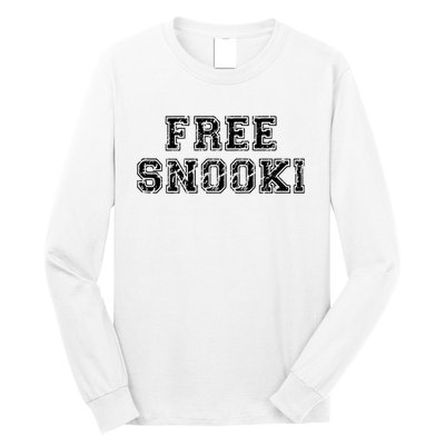 Retro Free Snooki Vintage Design Long Sleeve Shirt