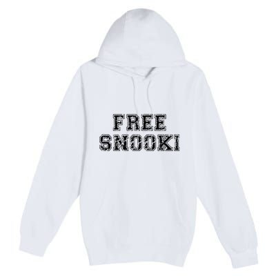 Retro Free Snooki Vintage Design Premium Pullover Hoodie