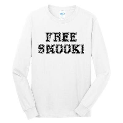 Retro Free Snooki Vintage Design Tall Long Sleeve T-Shirt