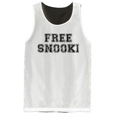 Retro Free Snooki Vintage Design Mesh Reversible Basketball Jersey Tank