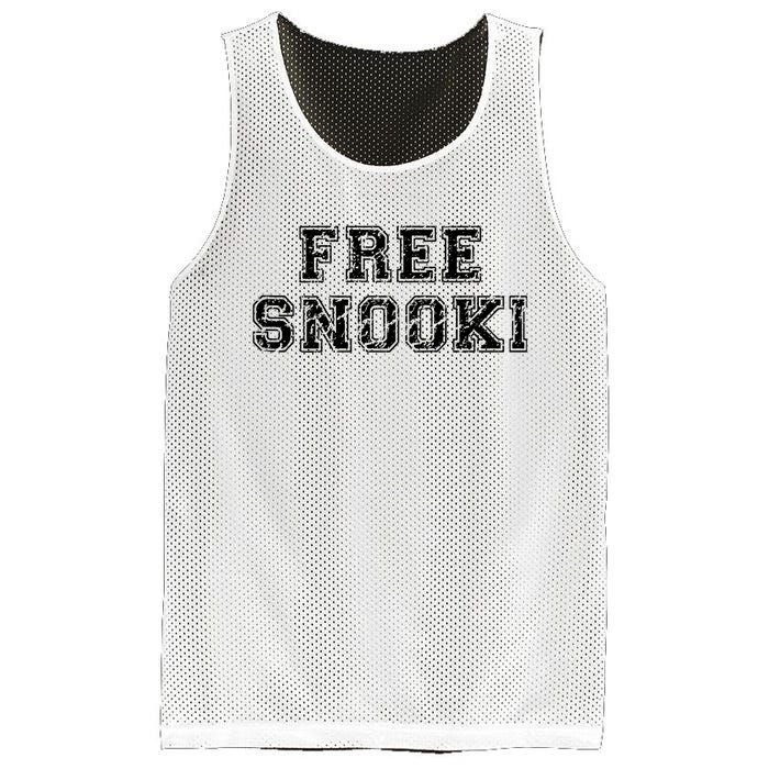 Retro Free Snooki Vintage Design Mesh Reversible Basketball Jersey Tank