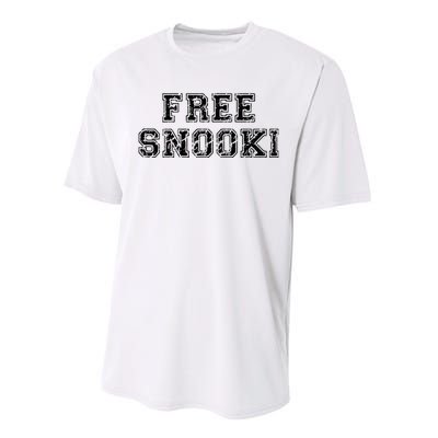 Retro Free Snooki Vintage Design Performance Sprint T-Shirt