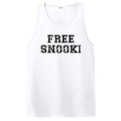 Retro Free Snooki Vintage Design PosiCharge Competitor Tank