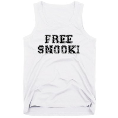 Retro Free Snooki Vintage Design Tank Top