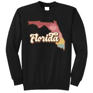 Retro Florida Sunset Sweatshirt