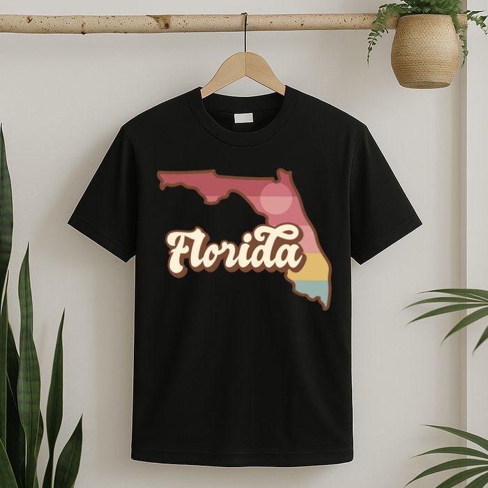 Retro Florida Sunset T-Shirt