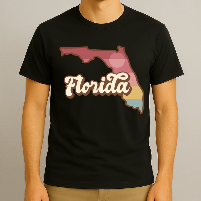 Retro Florida Sunset T-Shirt