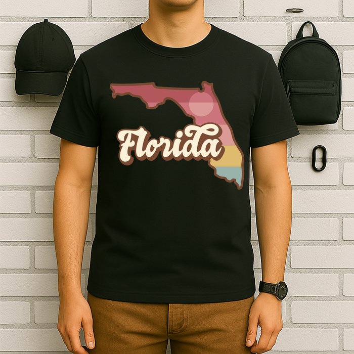 Retro Florida Sunset T-Shirt