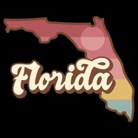 Retro Florida Sunset T-Shirt